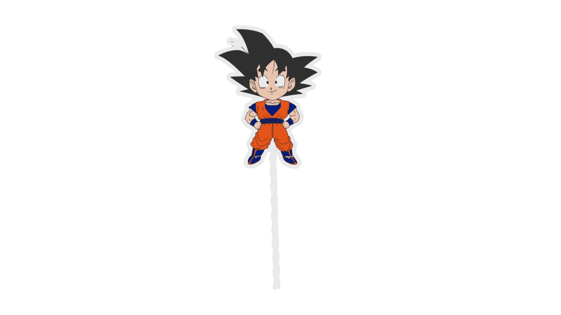Topo de Bolo - Goku baby